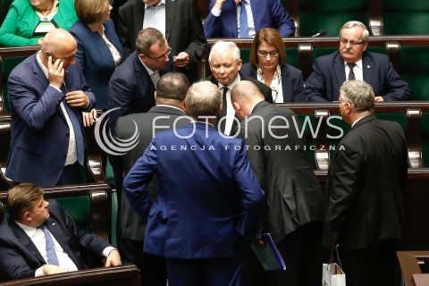  12.10.2017 WARSZAWA SEJM<br />POSIEDZENIE SEJMU RP<br />N/Z JAROSLAW KACZYNSKI <br /> 