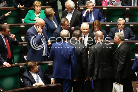  12.10.2017 WARSZAWA SEJM<br />POSIEDZENIE SEJMU RP<br />N/Z JAROSLAW KACZYNSKI <br /> 