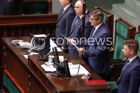  12.10.2017 WARSZAWA SEJM<br />POSIEDZENIE SEJMU RP<br />N/Z MAREK KUCHCINSKI MARSZALEK SEJMU<br /> 