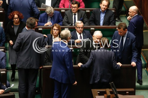  12.10.2017 WARSZAWA SEJM<br />POSIEDZENIE SEJMU RP<br />N/Z JAROSLAW KACZYNSKI<br /> 