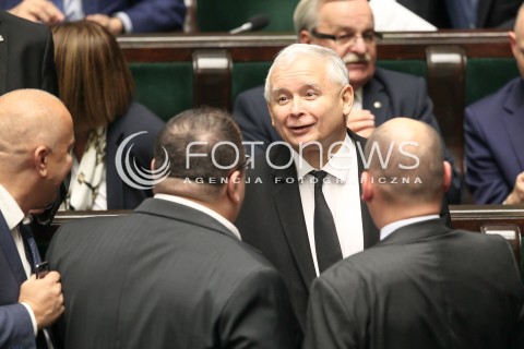  12.10.2017 WARSZAWA SEJM<br />POSIEDZENIE SEJMU RP<br />N/Z JAROSLAW KACZYNSKI<br /> 