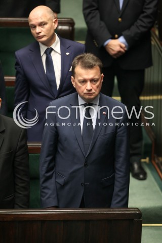  12.10.2017 WARSZAWA SEJM<br />POSIEDZENIE SEJMU RP<br />N/Z MARIUSZ BLASZCZAK<br /> 