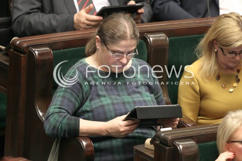  12.10.2017 WARSZAWA SEJM<br />POSIEDZENIE SEJMU RP<br />N/Z KRYSTYNA PAWLOWICZ<br /> 