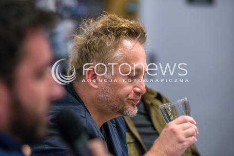  12.10.2017 WARSZAWA<br />SPOTKANIE Z AKTORAMI UCHO PREZESA<br />N/Z MIKOLAJ CIESLAK<br /> 