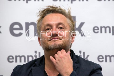  12.10.2017 WARSZAWA<br />SPOTKANIE Z AKTORAMI UCHO PREZESA<br />N/Z MIKOLAJ CIESLAK<br /> 