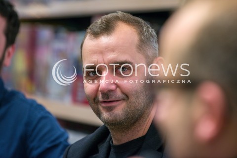  12.10.2017 WARSZAWA<br />SPOTKANIE Z AKTORAMI UCHO PREZESA<br />N/Z PAWEL KOSLIK<br /> 