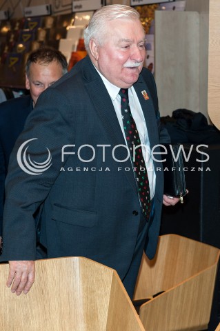  12.10.2017 WARSZAWA<br />PREMIERA KSIAZKI JA Z LECHEM WALESA ROZMAWIAJA ANDRZEJ BODNAR CEZARY LAZAREWICZ<br />N/Z LECH WALESA<br /> 