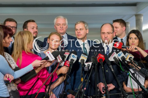  13.10.2017 WARSZAWA <br />POSIEDZENIE SEJMU<br />N/Z ADAM BIELAN JAROSLAW GOWIN<br /> 