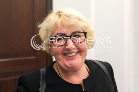  13.10.2017 WARSZAWA <br />POSIEDZENIE SEJMU<br />N/Z HENRYKA KRZYWONOS<br /> 