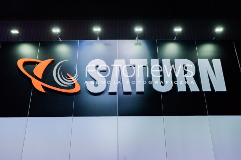  13.10.2017 WARSZAWA<br />T MOBILE WARSAW GAMES WEEK<br />N/Z LOGO NAPIS SATURN<br /> 