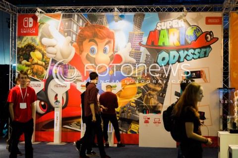  13.10.2017 WARSZAWA<br />T MOBILE WARSAW GAMES WEEK<br />N/Z OSOBY GRAJACE W GRY MARIO<br /> 