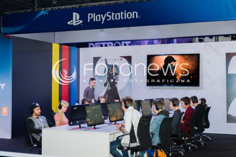  13.10.2017 WARSZAWA<br />T MOBILE WARSAW GAMES WEEK<br />N/Z NAPIS STANOWISKO PLAYSTADION<br /> 