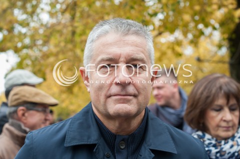  14.10.2017 WARSZAWA<br />PROTEST REZYDENTOW POD KPRM<br />N/Z WLADYSLAW FRASYNIUK<br /> 