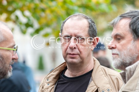  14.10.2017 WARSZAWA<br />PROTEST REZYDENTOW POD KPRM<br />N/Z WOJCIECH MAZIARSKI<br /> 