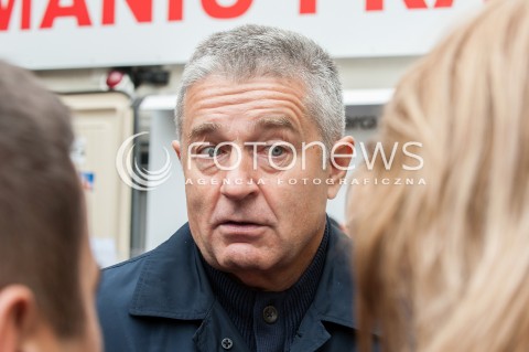  14.10.2017 WARSZAWA<br />PROTEST REZYDENTOW POD KPRM<br />N/Z WLADYSLAW FRASYNIUK<br /> 