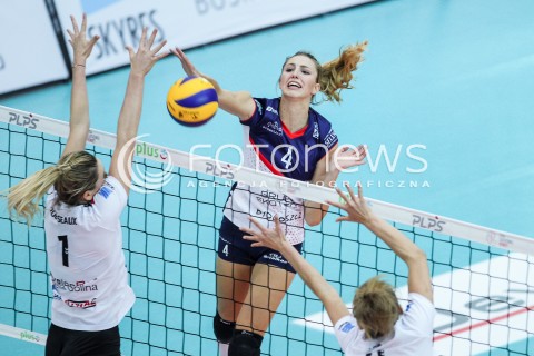  14.10.2017 RZESZOW <br />SIATKOWKA LIGA SIATKOWKI KOBIET LSK 2017/2018 WOMEN VOLLEYBALL POLAND POLISH LEAGUE <br />MECZ DEVELOPRES SKYRES RZESZOW - KS PALAC BYDGOSZCZ <br />N/Z MARTA ZIOLKOWSKA <br /> 