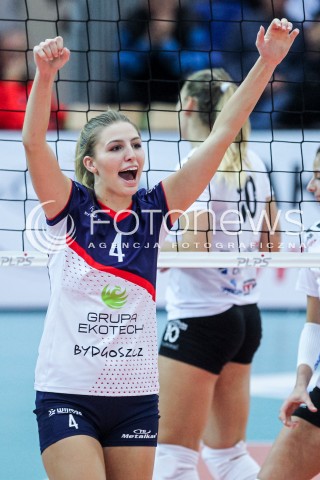  14.10.2017 RZESZOW <br />SIATKOWKA LIGA SIATKOWKI KOBIET LSK 2017/2018 WOMEN VOLLEYBALL POLAND POLISH LEAGUE <br />MECZ DEVELOPRES SKYRES RZESZOW - KS PALAC BYDGOSZCZ <br />N/Z MARTA ZIOLKOWSKA RADOSC EMOCJE SYLWETKA <br /> 