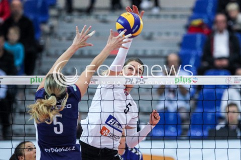  14.10.2017 RZESZOW <br />SIATKOWKA LIGA SIATKOWKI KOBIET LSK 2017/2018 WOMEN VOLLEYBALL POLAND POLISH LEAGUE <br />MECZ DEVELOPRES SKYRES RZESZOW - KS PALAC BYDGOSZCZ <br />N/Z MAGDALENA HAWRYLA <br /> 