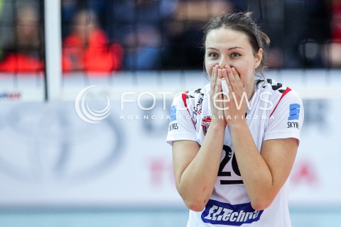  14.10.2017 RZESZOW <br />SIATKOWKA LIGA SIATKOWKI KOBIET LSK 2017/2018 WOMEN VOLLEYBALL POLAND POLISH LEAGUE <br />MECZ DEVELOPRES SKYRES RZESZOW - KS PALAC BYDGOSZCZ <br />N/Z JELENA BLAGOJEVIC SYLWETKA <br /> 