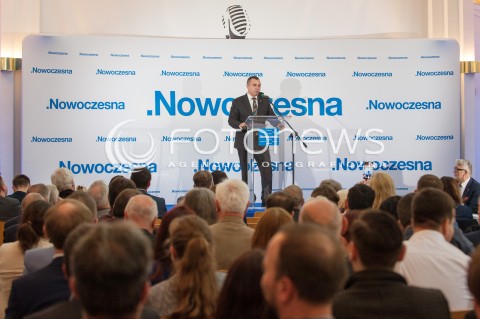  15.10.2017 WARSZAWA<br />KONWENCJA PARTII NOWOCZESNA<br />N/Z SLAWOMIR POTAPOWICZ<br /> 