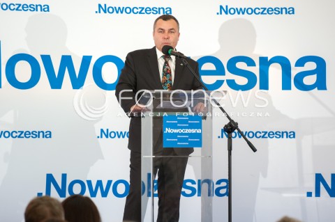  15.10.2017 WARSZAWA<br />KONWENCJA PARTII NOWOCZESNA<br />N/Z SLAWOMIR POTAPOWICZ<br /> 