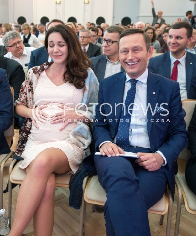  15.10.2017 WARSZAWA<br />KONWENCJA PARTII NOWOCZESNA<br />N/Z RYSZARD PETRU KORNELIA WROBLEWSKA PAWEL RABIEJ<br /> 