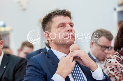  15.10.2017 WARSZAWA<br />KONWENCJA PARTII NOWOCZESNA<br />N/Z RYSZARD PETRU<br /> 