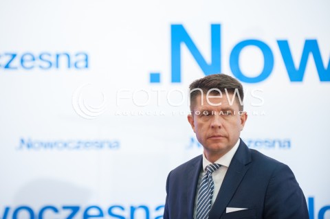  15.10.2017 WARSZAWA<br />KONWENCJA PARTII NOWOCZESNA<br />N/Z RYSZARD PETRU<br /> 