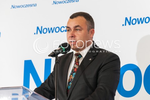  15.10.2017 WARSZAWA<br />KONWENCJA PARTII NOWOCZESNA<br />N/Z SLAWOMIR POTAPOWICZ<br /> 