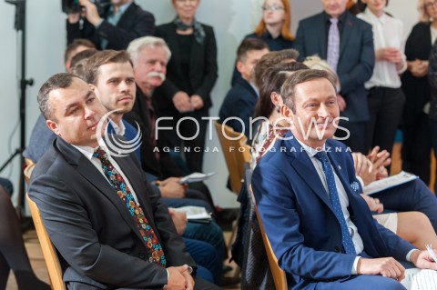  15.10.2017 WARSZAWA<br />KONWENCJA PARTII NOWOCZESNA<br />N/Z SLAWOMIR POTAPOWICZ PAWEL RABIEJ<br /> 