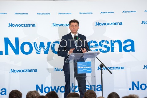  15.10.2017 WARSZAWA<br />KONWENCJA PARTII NOWOCZESNA<br />N/Z RYSZARD PETRU<br /> 