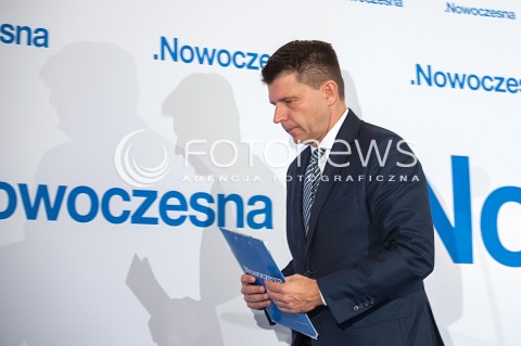  15.10.2017 WARSZAWA<br />KONWENCJA PARTII NOWOCZESNA<br />N/Z RYSZARD PETRU<br /> 