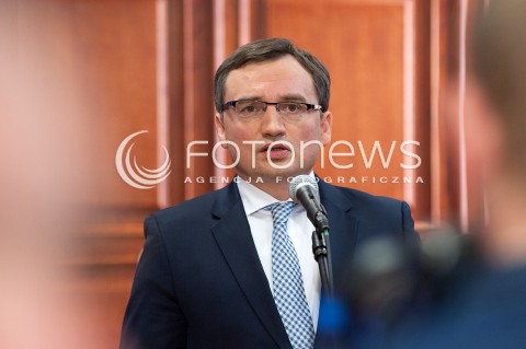  16.10.2017 WARSZAWA<br />KONFERENCJA MINISTRA SPRAWIEDLIWOSCI W SADZIE OKREGOWYM<br />N/Z ZBIGNIEW ZIOBRO<br /> 