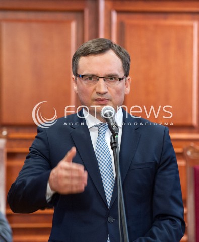  16.10.2017 WARSZAWA<br />KONFERENCJA MINISTRA SPRAWIEDLIWOSCI W SADZIE OKREGOWYM<br />N/Z ZBIGNIEW ZIOBRO<br /> 