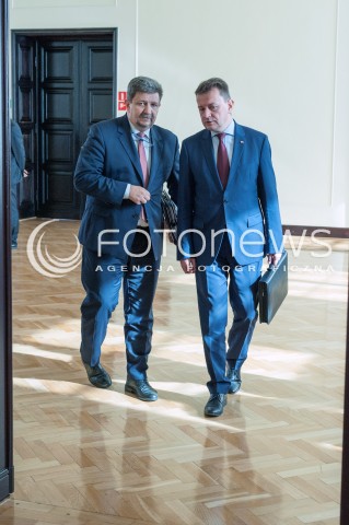  17.10.2017 WARSZAWA<br />POSIEDZENIE RADY MINISTROW<br />N/Z MARIUSZ BLASZCZAK<br /> 