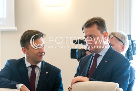  17.10.2017 WARSZAWA<br />POSIEDZENIE RADY MINISTROW<br />N/Z MARIUSZ BLASZCZAK MICHAL DWORCZYK<br /> 
