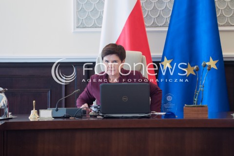  17.10.2017 WARSZAWA<br />POSIEDZENIE RADY MINISTROW<br />N/Z BEATA SZYDLO<br /> 