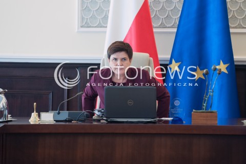  17.10.2017 WARSZAWA<br />POSIEDZENIE RADY MINISTROW<br />N/Z BEATA SZYDLO<br /> 