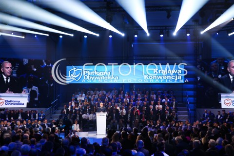  21.10.2017 LODZ<br />KONWENCJA PLATFORMY OBYWATELSKIEJ W LODZI<br />N/Z GRZEGORZ SCHETYNA<br /> 