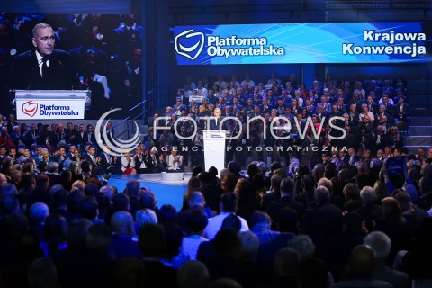  21.10.2017 LODZ<br />KONWENCJA PLATFORMY OBYWATELSKIEJ W LODZI<br />N/Z GRZEGORZ SCHETYNA<br /> 