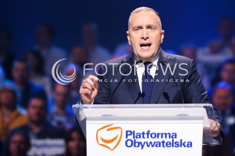  21.10.2017 LODZ<br />KONWENCJA PLATFORMY OBYWATELSKIEJ W LODZI<br />N/Z GRZEGORZ SCHETYNA<br /> 