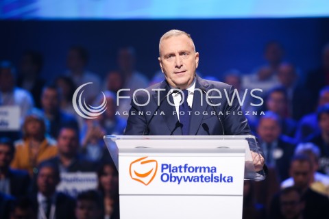  21.10.2017 LODZ<br />KONWENCJA PLATFORMY OBYWATELSKIEJ W LODZI<br />N/Z GRZEGORZ SCHETYNA<br /> 