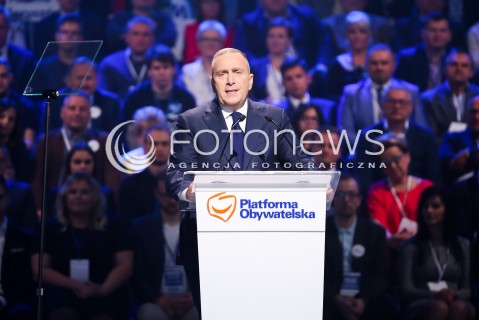  21.10.2017 LODZ<br />KONWENCJA PLATFORMY OBYWATELSKIEJ W LODZI<br />N/Z GRZEGORZ SCHETYNA<br /> 