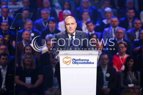  21.10.2017 LODZ<br />KONWENCJA PLATFORMY OBYWATELSKIEJ W LODZI<br />N/Z GRZEGORZ SCHETYNA<br /> 