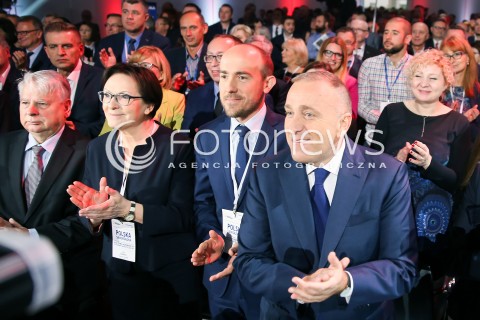  21.10.2017 LODZ<br />KONWENCJA PLATFORMY OBYWATELSKIEJ W LODZI<br />N/Z EWA KOPACZ BORYS BUDKA GRZEGORZ SCHETYNA HANNA ZDANOWSKA BOGDAN BORUSEWICZ <br /> 