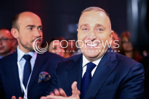  21.10.2017 LODZ<br />KONWENCJA PLATFORMY OBYWATELSKIEJ W LODZI<br />N/Z GRZEGORZ SCHETYNA BORYS BUDKA<br /> 