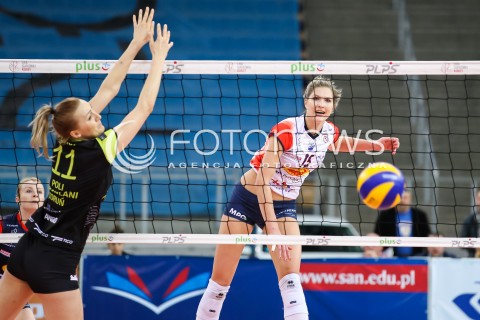  21.10.2017 LODZ SIATKOWKA <br />
ORLEN LIGA SEZON 2017/2018 <br />
GROT BUDOWLANI LODZ - POLI BUDOWLANI TORUN<br />
N/Z KAJA GROBELNA<br />
 