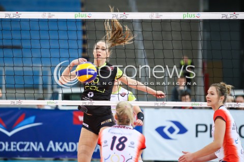  21.10.2017 LODZ SIATKOWKA <br />
ORLEN LIGA SEZON 2017/2018 <br />
GROT BUDOWLANI LODZ - POLI BUDOWLANI TORUN<br />
N/Z ANNA LEWANDOWSKA<br />
 