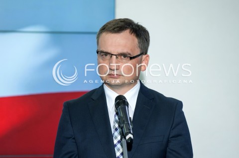  21.10.2017 WARSZAWA<br />OSWIADCZENIE ZJEDNOCZONEJ PRAWICY<br />N/Z ZBIGNIEW ZIOBRO<br /> 