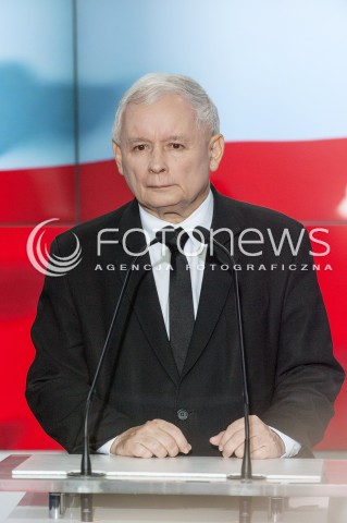  21.10.2017 WARSZAWA<br />OSWIADCZENIE ZJEDNOCZONEJ PRAWICY<br />N/Z JAROSLAW KACZYNSKI<br /> 